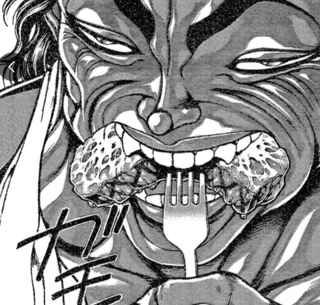 刃牙の最新話、もうめちゃくちゃ