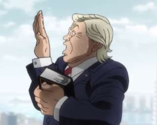 トランプさん、日本のアニメに登場！めっちゃ虐められてしまう😭