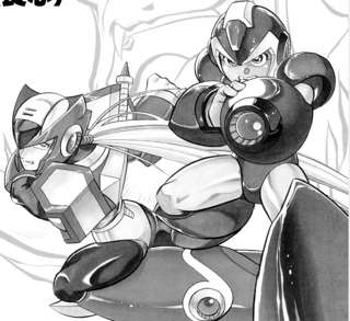 ロックマンXの漫画のエックスでバスタービンビンやｗ