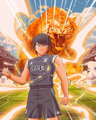 キャプ翼、ユベントスとコラボ！日向小次郎がデザインされたシャツが販売"