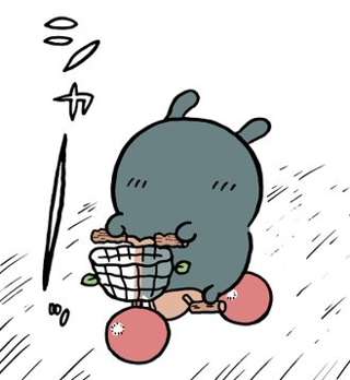 ちいかわ、サイクリング編が始まるか？