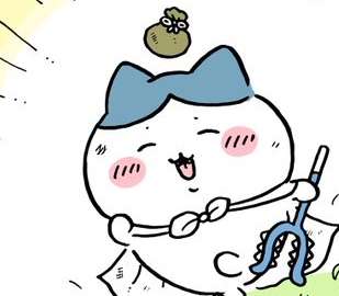 【ちいかわ】ハチワレ、討伐成功にはしゃぐｗ