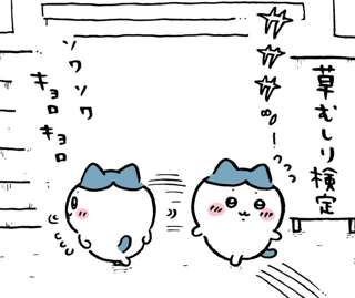 【速報】ちいかわ、いよいよ草むしり検定5級当日