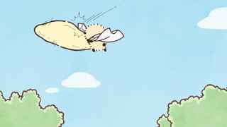 【第115話】アニメちいかわ、浮遊ピザ回【肩車／生地だけだ】