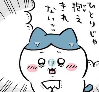 【ちいかわ】深夜の訪問者、ハチワレだったｗｗｗｗｗ