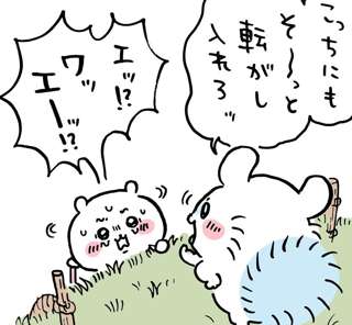 【島編】ちいかわの耳、伸びる