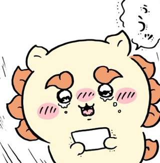 【ちいかわ】シーサー泣く