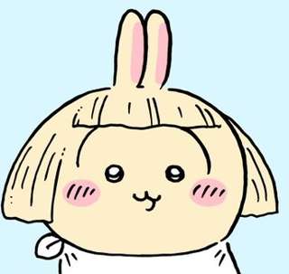 【ちいかわ】うさぎ、おしゃれカットに