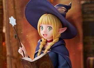 『ダンジョン飯』マルシルが魔術学校時代の愛らしい姿でフィギュア化！魔導書に腰掛けながら魔術を操る姿に注目！