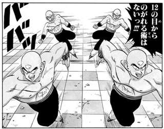 悟空「四身の拳は四人に分かれるから戦闘力も1/4になる」天津飯「参ったぜ。見抜かれてたとは」