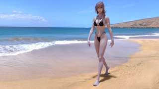 【画像】FFシリーズ最あたシコキャラさん、えっちな水着で海辺を闊歩してしまう…