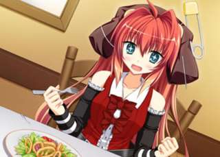 えろげのヒロインさん、帽子につけてる安全ピンがデカすぎる