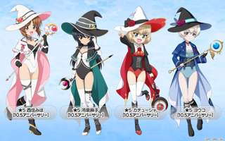 【画像】ガルパンのソシャゲ、周年ガチャで大人気「生徒」をドスケベ魔法少女に変身させてしまうｗ