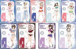【画像】ガールズ＆パンツァー公式、水着生徒アクリルスタンドを発売！予約受付中