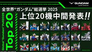 全世界ガンダム総選挙、中間結果発表