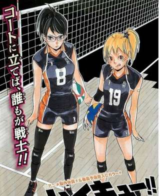 ハイキュー！！女子マネのユニフォーム姿がえちえちすぎると話題に
