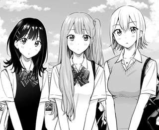 ジャンプ人気漫画の女キャラ、右の子が圧倒的人気…