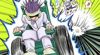 ハンターハンターに車椅子を放出で移動する念能力者いたじゃん？