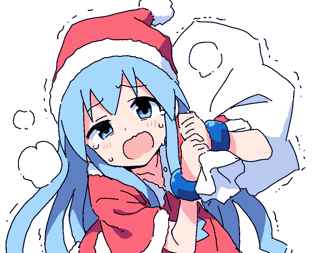 イカ娘の作者がイカちゃんのクリスマスイラストを投稿！コレかわいすぎじゃないイカ？