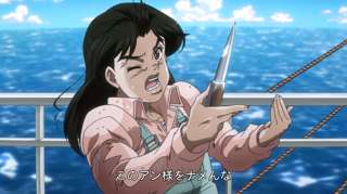 ジョジョ3部に出て来る、しばらく一緒に旅する東南アジア系のブサイクな女の子