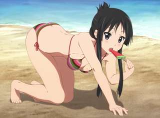 【朗報】けいおんの秋山澪さん、いくらなんでもえっちすぎる