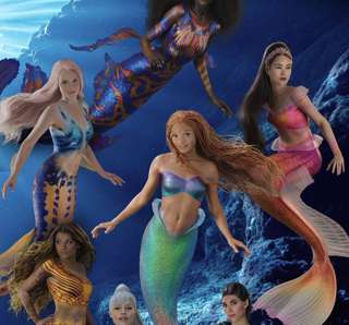 【画像】実写版『リトル・マーメイド』主人公アリエルの姉妹達が公開される