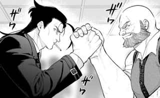 漫画家さん、腕相撲のやり方を知らない