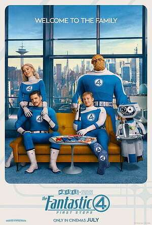 マーベル映画最新作、7/25公開のファンタスティックフォーが面白そうだとワイの中で話題に