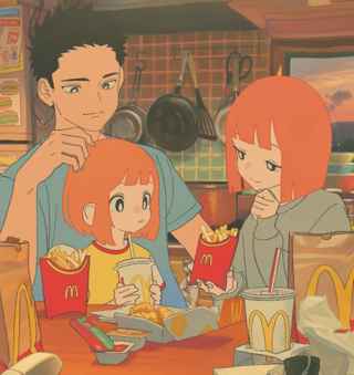 【朗報】マクドナルドのアニメ広告がかわいくてバズってしまう、お前らの想像の3倍かわいい