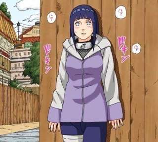 ナルトの2年後ヒナタさんの初登場時、今見ると可愛過ぎてしまう