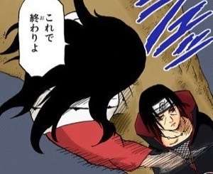 【速報】NARUTOの夕日紅、うちはイタチを追い詰める