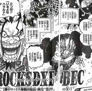 【画像】ワンピースのロックスさん、ついに顔面開示ｗｗｗｗｗｗｗｗｗｗｗｗｗｗｗ