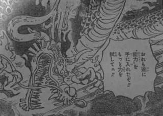 【画像】カイドウ「おい見てくれよ2人共!!ウォロロロ!」ロックス「よかったじゃねぇか!」