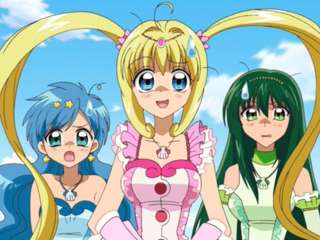 【画像】昔の女児向けアニメ、おっぱいがでかすぎる