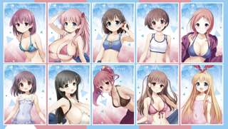 咲-Saki-、人気ランキング上位10名を水着ブロマイド化