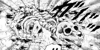 少年漫画のキャラ「ククク、下は濃硫酸の池だ…落ちれば助からぬ」うさぎを投げ込む