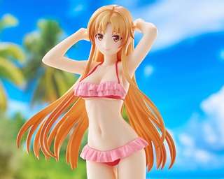 「ソードアート・オンライン」のアスナの新作水着フィギュア、脇見せポーズで登場