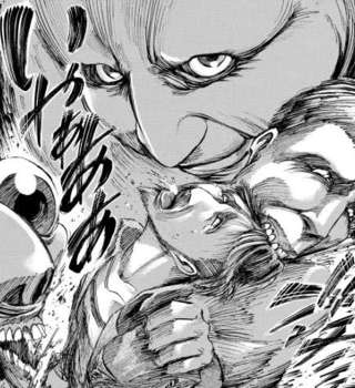 進撃の巨人で1番芸術点高い死に方したキャラクターｗｗｗｗ