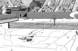 【悲報】テニプリ最新話、ラケットで空間を削り取りブラックホールを作り出すも「ダークマター」で貫通されKO負け