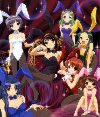 【画像】涼宮ハルヒとかいうアニメの女キャラ、明らかに一人だけ群を抜いてエッチｗｗｗ