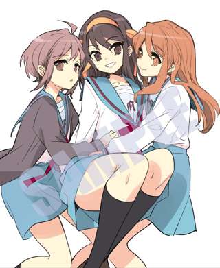最新の”いとうのいぢ”作の涼宮ハルヒイラストがこれ！！！
