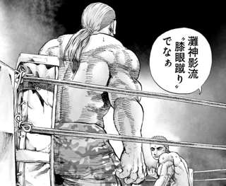 【タフ第二章】タフくんの灘神影流”膝眼蹴り”が炸裂！