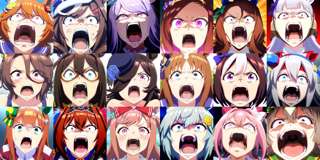 AIイラストさん、二次元キャラを絶叫させてしまう