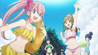 【画像】百合アニメの主要キャラに一人だけいるおっぱいデカ奴ｗｗｗ